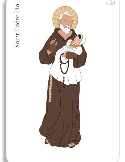 illustration Saint Padre Pio