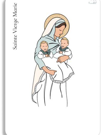 illustration Sainte Vierge Marie